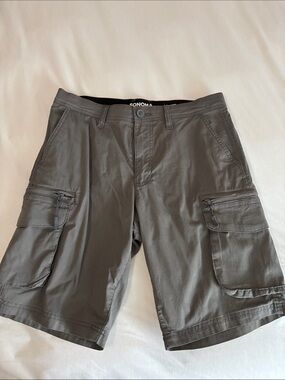 Sonoma Men's Grey Cargo Shorts